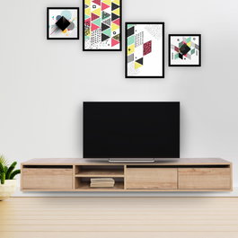 Hanah Home Soporte para TV en Roble